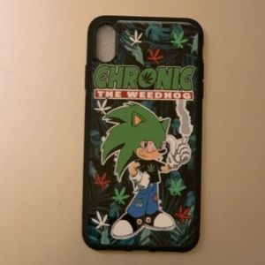 Chronic the hedgehog iPhone XS Max phone case